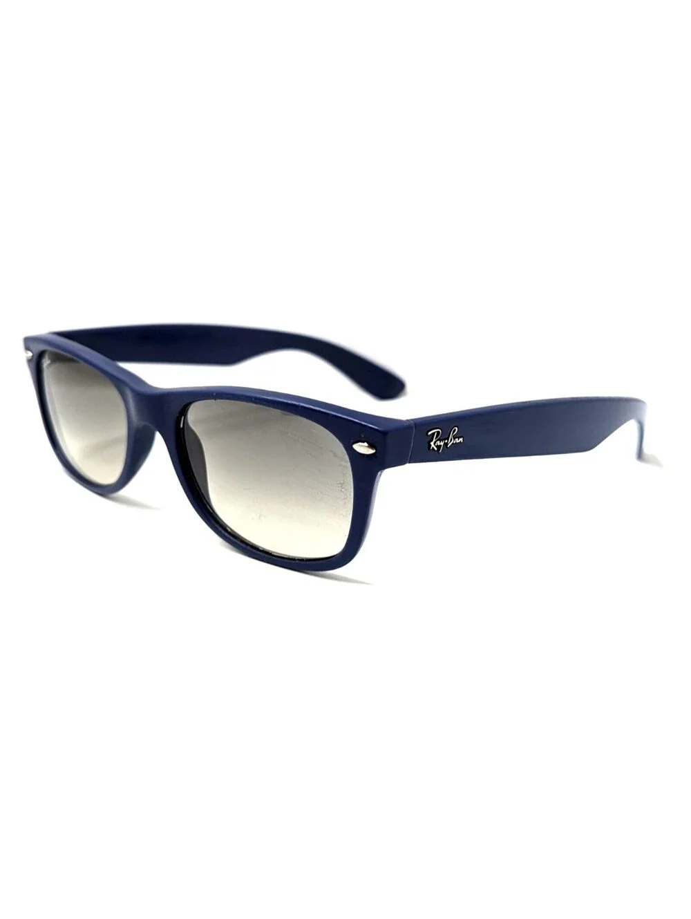 RAY BAN Sunglasses WAYFARER 2132 605371 BLUE/GRAY 55mm Classic Style Retro Cool